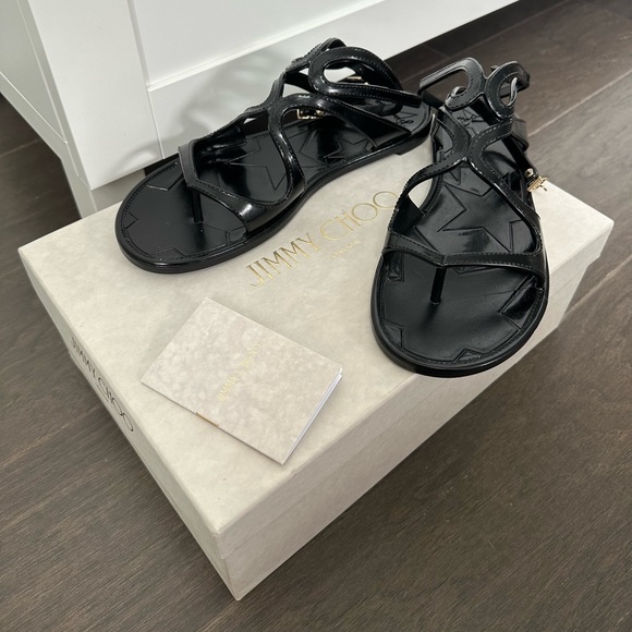 Jimmy Choo Lance Strappy Jelly Sandals - Picture 3 of 6